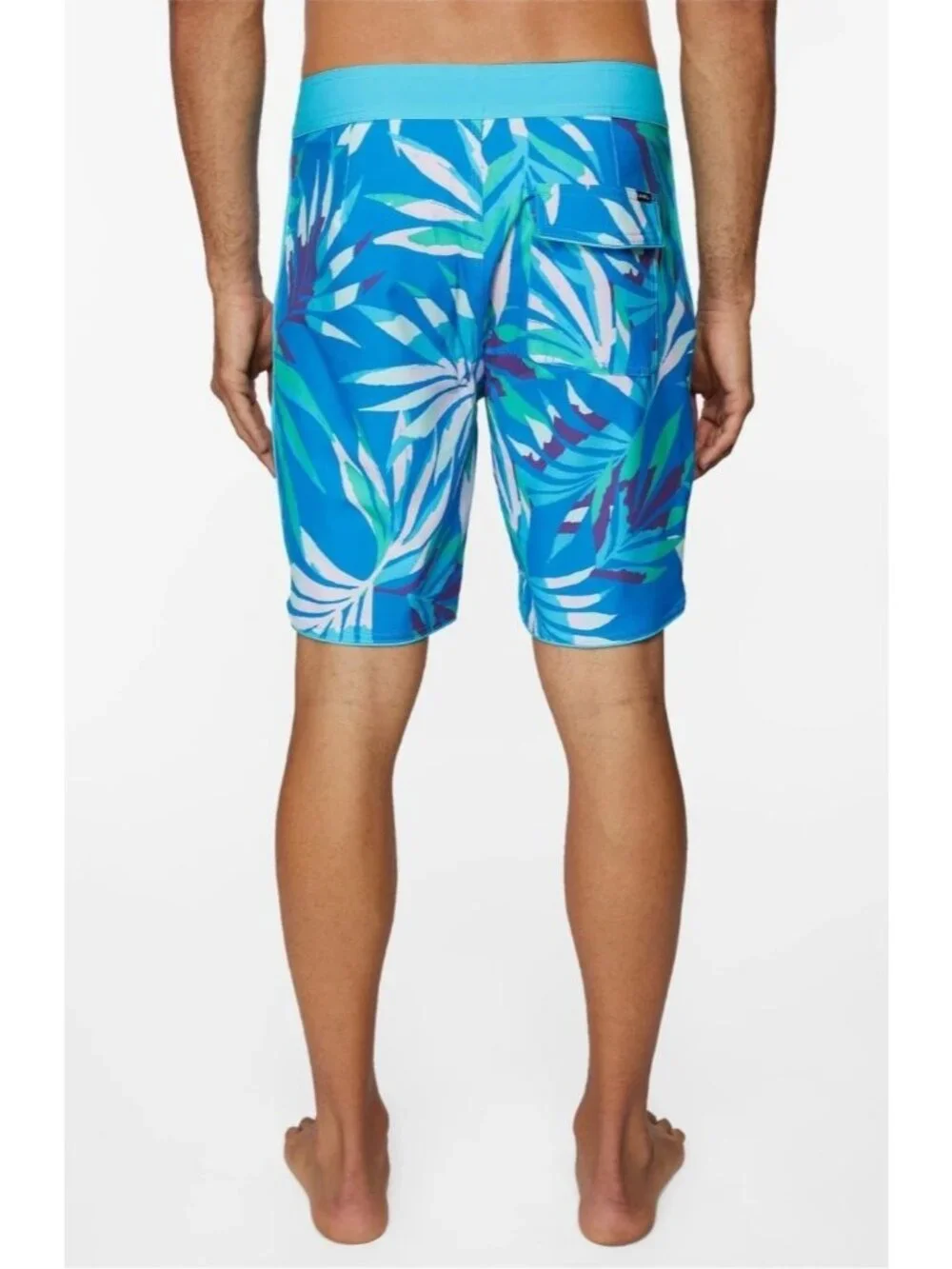 O' Neill Hyperfreak Incognito Boardshorts 36 Swim Trunks Shorts Leaf Print